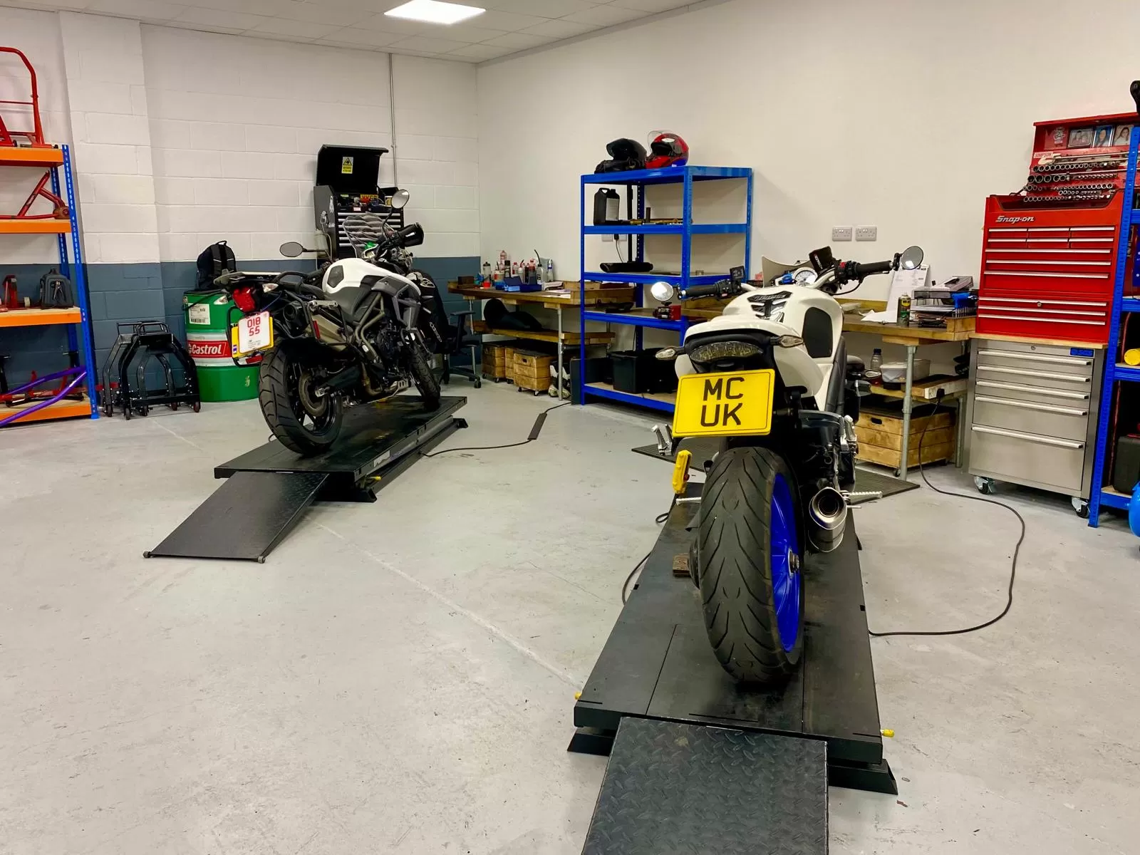 Motorcycle servicing in Swindon