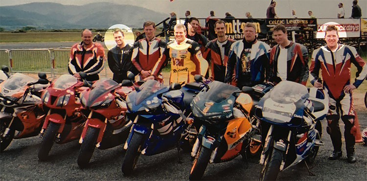 2001 TT with David Jefferies